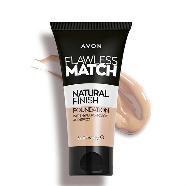 A picture of Avon's product, Flawless Match Natural Finish Foundation